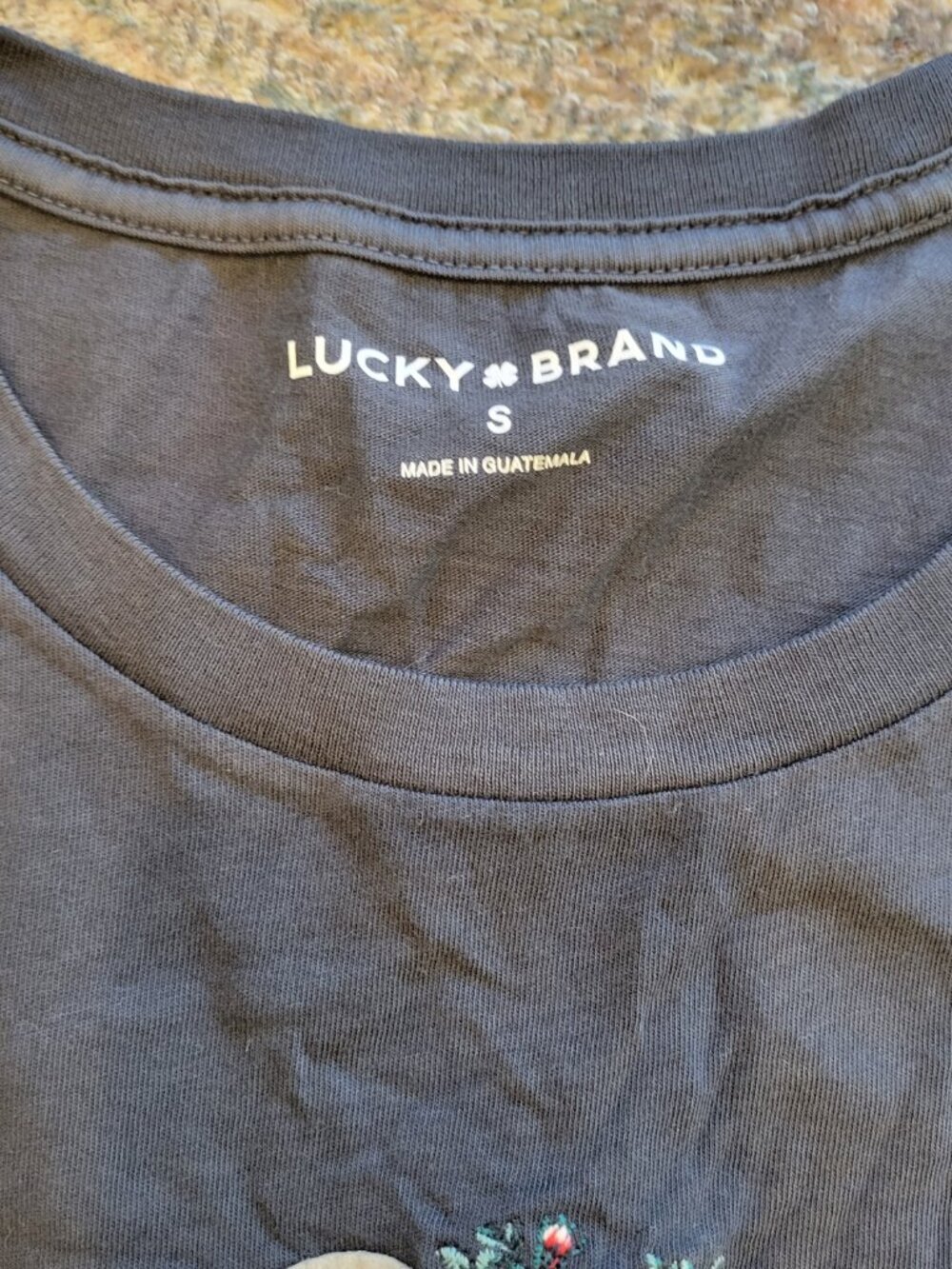Lucky Brand Floral Tee - Picture 3 of 3